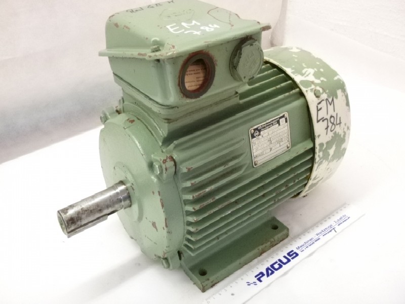 Three-phase servo motor VEM KMR 112 M 8-6-4 ( KMR112M8-6-4 ) Wellendurchmesser: Ø 32 mm neu ! photo on Industry-Pilot